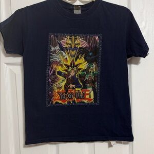 Kids Yu-Gi-Oh! Navy Blue Graphic T-Shirt
